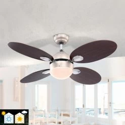 Globo WADE Loftventilator Med Snoretræk -Viftebelysning Discountbutik wade loftventilator med snoretraek 2