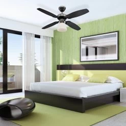 Westinghouse Capitol Ventilator Grafit-sort -Viftebelysning Discountbutik westinghouse capitol ventilator grafit sort 2