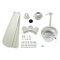 Westinghouse Mountain Gale Hvid Blæser -Viftebelysning Discountbutik westinghouse mountain gale hvid blaeser 3