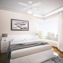 Westinghouse Portland Ambiance Ventilator Hvid -Viftebelysning Discountbutik westinghouse portland ambiance ventilator hvid 2