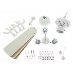 Westinghouse Princess Euro Ventilator, 3 Lyskilder -Viftebelysning Discountbutik westinghouse princess euro ventilator 3 lyskilder 3