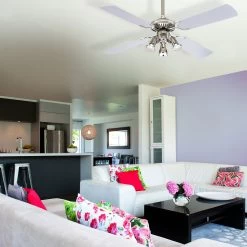 Westinghouse Princess Euro Ventilator Sølvgrafit -Viftebelysning Discountbutik westinghouse princess euro ventilator solvgrafit 2