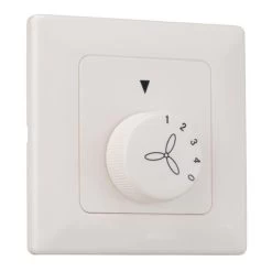 Westinghouse Vægkontakt Til Ventilatorer, 4 Trin