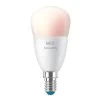 WiZ P45 LED-pære E14 4,9 W Satineret Dråbe -Viftebelysning Discountbutik wiz p45 led paere e14 4 9 w satineret drabe