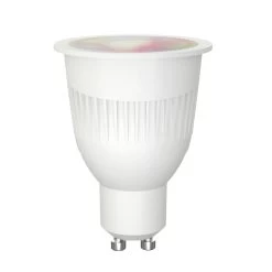 WiZ Smart LED-pære XLED GU10 6,5 Watt RGBW -Viftebelysning Discountbutik wiz smart led paere xled gu10 6 5 watt rgbw 6