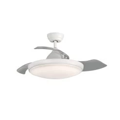 Zonda LED-loftventilator, Indtrækkelige Blade, CCT -Viftebelysning Discountbutik zonda led loftventilator indtraekkelige blade cct 2