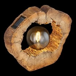 Globo 36516, LED-træstamme, Solcelle, Trælook, Med Pære -Viftebelysning Discountbutik 36516 led traestamme solcelle traelook med paere 6