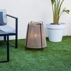 Akane Terrasselampe, Beige -Viftebelysning Discountbutik akane terrasselampe beige 2