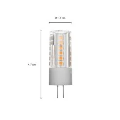 Arcchio LED-stiftsokkelpære G4 3,4 W 2.700 K 4er -Viftebelysning Discountbutik arcchio led stiftsokkelpaere g4 3 4 w 2 700 k 4er 3