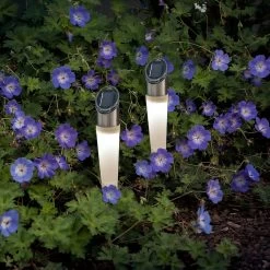 Konstsmide Assisi RGB-LED Soldrevet Jordspydlampe, 2 Stk. -Viftebelysning Discountbutik assisi rgb led soldrevet jordspydlampe 2 stk 4