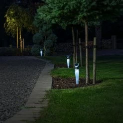 Konstsmide Assisi RGB-LED Soldrevet Jordspydlampe, 2 Stk. -Viftebelysning Discountbutik assisi rgb led soldrevet jordspydlampe 2 stk 5