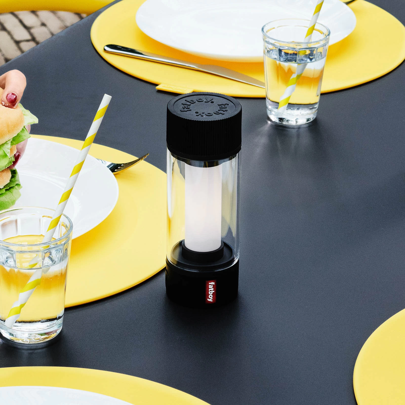 Fatboy Tjoepke LED-bordlampe Med Batteri, Antracit 3 Fatboy Tjoepke LED-bordlampe Med Batteri, Antracit