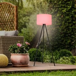 Holly Trebenet LED-gulvlampe, Batteridrevet, RGBW