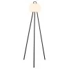 Nordlux Kettle Tripod LED-gulvlampe, Metal. Skærm 22cm -Viftebelysning Discountbutik kettle tripod led gulvlampe metal skaerm 22cm