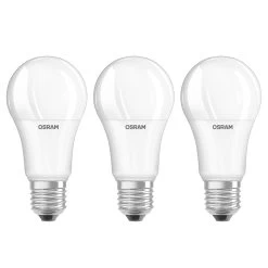 OSRAM LED-pære E27 14W, Varmhvid, 3'er Sæt