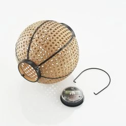 Lindby Lemark LED-solcellelygte, Kugle, Bærbar -Viftebelysning Discountbutik lindby lemark led solcellelygte kugle baerbar 10