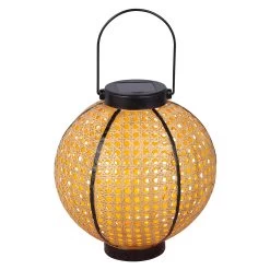 Lindby Lemark LED-solcellelygte, Kugle, Bærbar -Viftebelysning Discountbutik lindby lemark led solcellelygte kugle baerbar 8