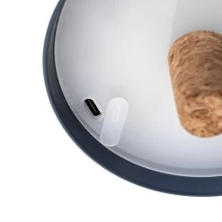 Lindby Linor LED-vinflaskelampe, Blågrå, Batteri -Viftebelysning Discountbutik lindby linor led vinflaskelampe blagra batteri 4