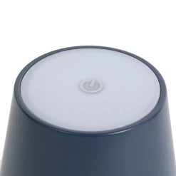 Lindby Linor LED-vinflaskelampe, Blågrå, Batteri -Viftebelysning Discountbutik lindby linor led vinflaskelampe blagra batteri 5