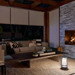 Lyndon LED-batterilampe, Bluetooth-højttaler -Viftebelysning Discountbutik lyndon led batterilampe bluetooth hojttaler 5