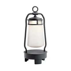 Lyndon LED-batterilampe, Bluetooth-højttaler -Viftebelysning Discountbutik lyndon led batterilampe bluetooth hojttaler 6