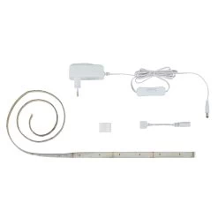 Mia Sølvfarvet LED-stripe, 100 Cm Med Kontakt