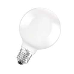 OSRAM LED-globepære E27 G95 3,8W 806lm 3.000 K Mat