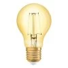 OSRAM LED-pære E27 8W Vintage Filament 825 Guld -Viftebelysning Discountbutik osram led paere e27 8w vintage filament 825 guld