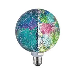 Paulmann E27 LED-globe 5W Miracle Mosaic, Mix -Viftebelysning Discountbutik paulmann e27 led globe 5w miracle mosaic mix 3
