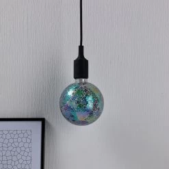 Paulmann E27 LED-globe 5W Miracle Mosaic, Mix -Viftebelysning Discountbutik paulmann e27 led globe 5w miracle mosaic mix 5
