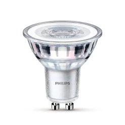 Philips LED-pære GU10 3,5 W 255lm 827 Klar 36° 6 -Viftebelysning Discountbutik philips led paere gu10 3 5 w 255lm 827 klar 36 6 5