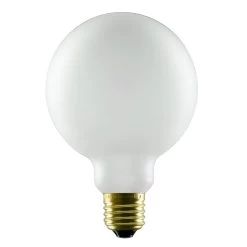 SEGULA LED-globe E27 3 W G95 1.900 K Dæmpes Satin -Viftebelysning Discountbutik segula led globe e27 3 w g95 1 900 k daempes satin 1