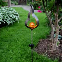 Star Trading Solcelle-jordspydslampe Melilla Flammeformet LED -Viftebelysning Discountbutik solcelle jordspydslampe melilla flammeformet led 5