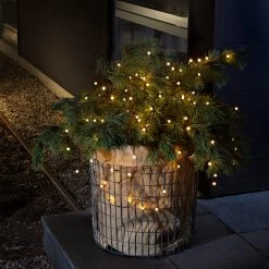 Udendørs Brug - Lyskæde LED, 40 Lysk., Varmh. -Viftebelysning Discountbutik udendors brug lyskaede led 40 lysk varmh 2