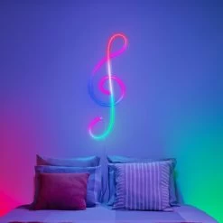 WiZ Neon Flex LED-stripe IP20 RGB 3m -Viftebelysning Discountbutik wiz neon flex led stripe ip20 rgb 3m 3