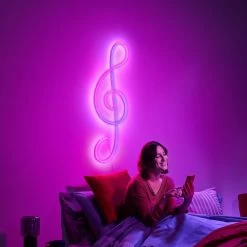 WiZ Neon Flex LED-stripe IP20 RGB 3m -Viftebelysning Discountbutik wiz neon flex led stripe ip20 rgb 3m 4